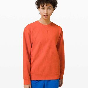 Lululemon All Yours Crew *Bubble Dot Heathered Brick / White